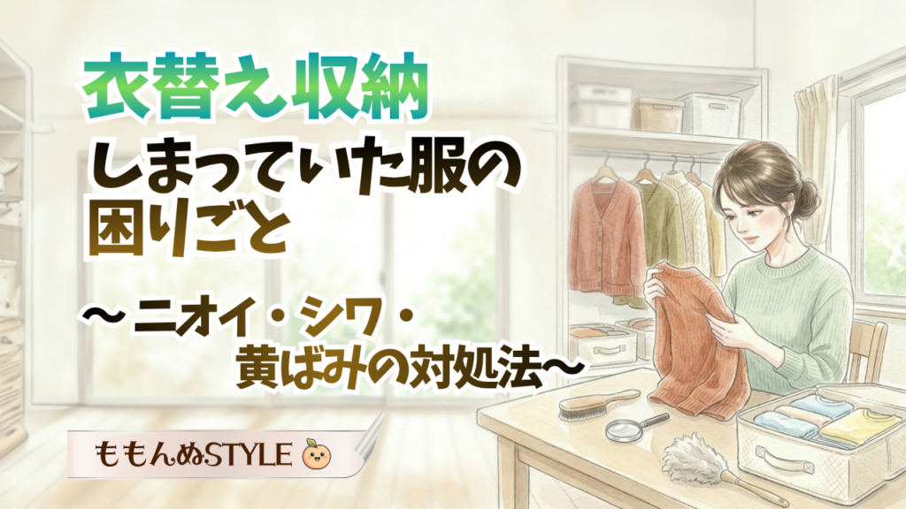 衣替えしまっていた服の困りごとアイキャッチ