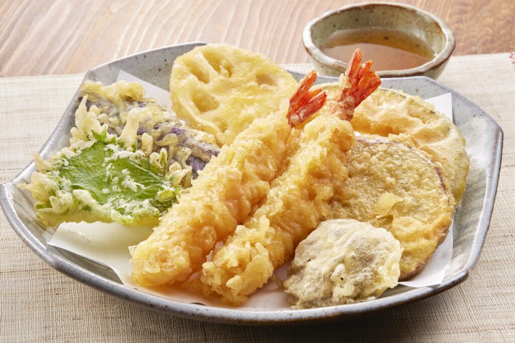 天ぷら盛り合わせの画像