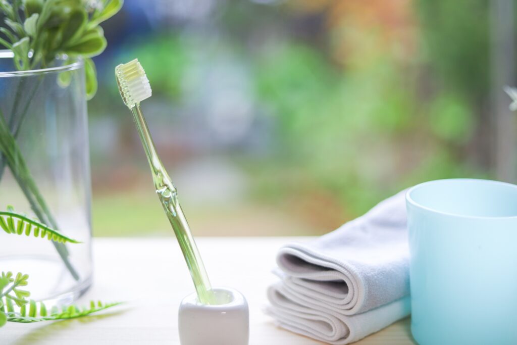 おうちフィットネスの始め方 歯ブラシ