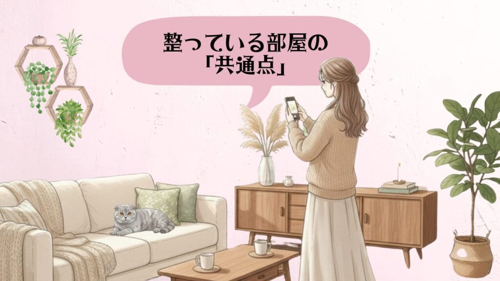 整っている部屋の共通点 アイキャッチ