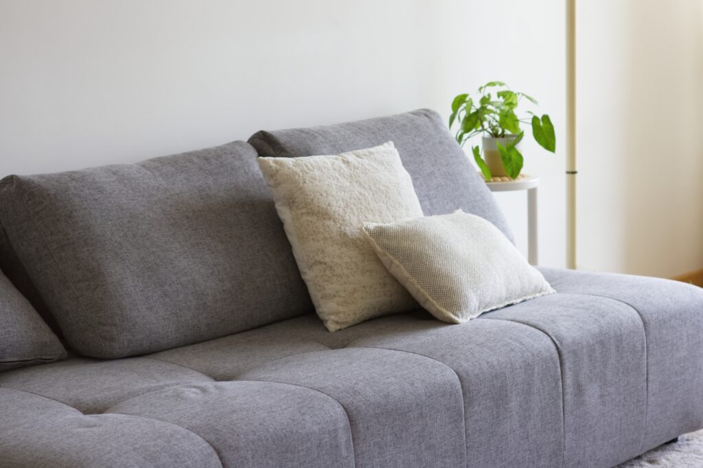 理想の部屋を要素で読み解く ソフアとクッション