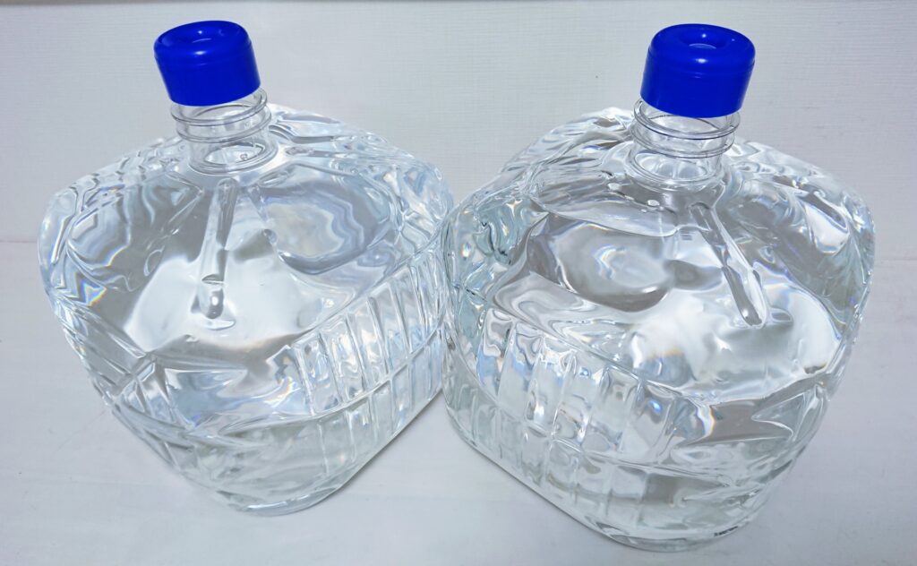 ウォーターサーバー失敗例 水のボトル