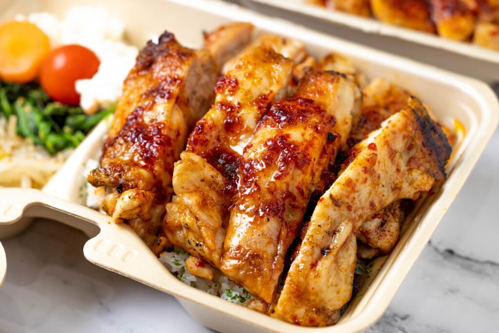 宅食 美味しそうな食事